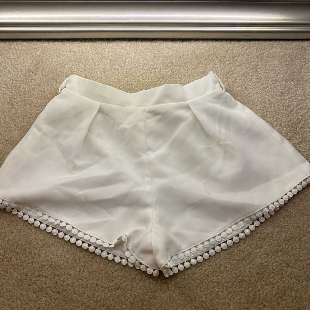 shein, 7(girls) , white shorts